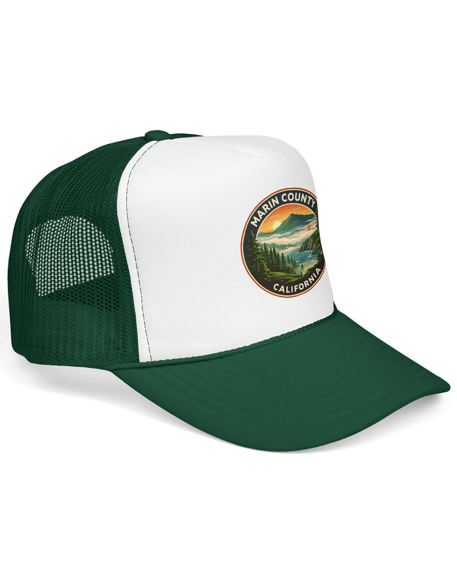 "Marin County, Above the Fog" Foam Trucker Hat