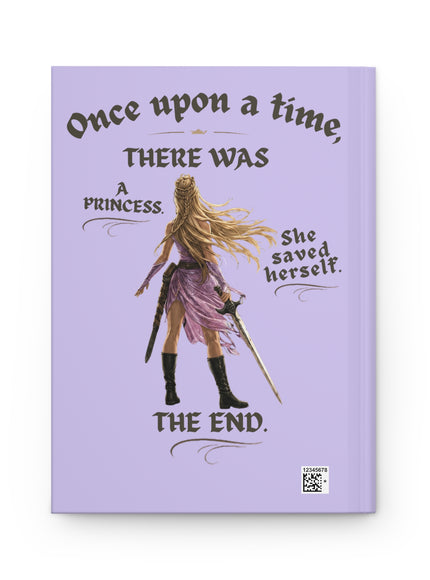 "She Saved Herself" Hardcover Journal Matte