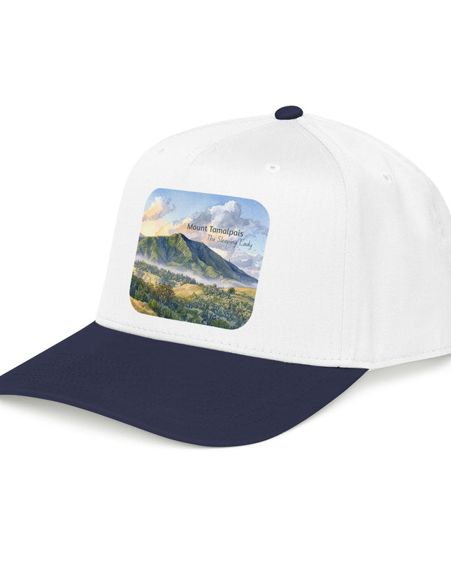 "Mount Tamalpais, the Sleeping Lady" Mid Profile Baseball Cap
