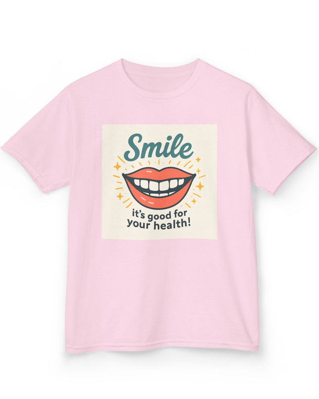 "Smile" Kids Heavy Cotton Tee