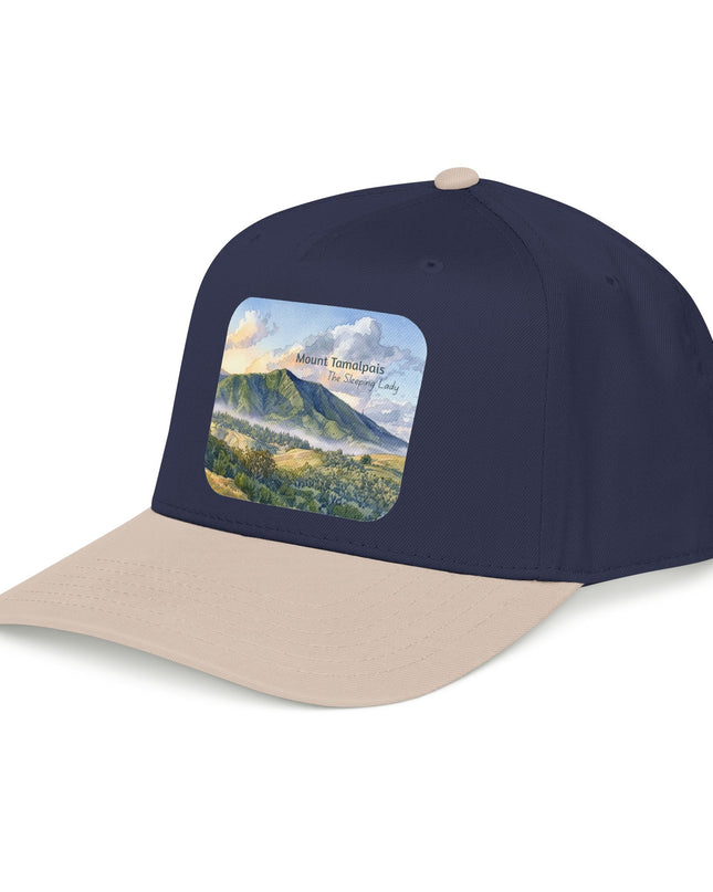 "Mount Tamalpais, the Sleeping Lady" Mid Profile Baseball Cap