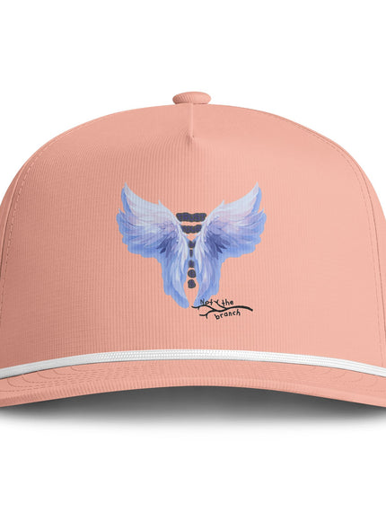 "Trust Your Wings, Not the Branch" Sunwashed Rope Cap