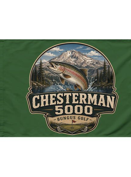 "Chesterman 5000" Double-Sided Flag