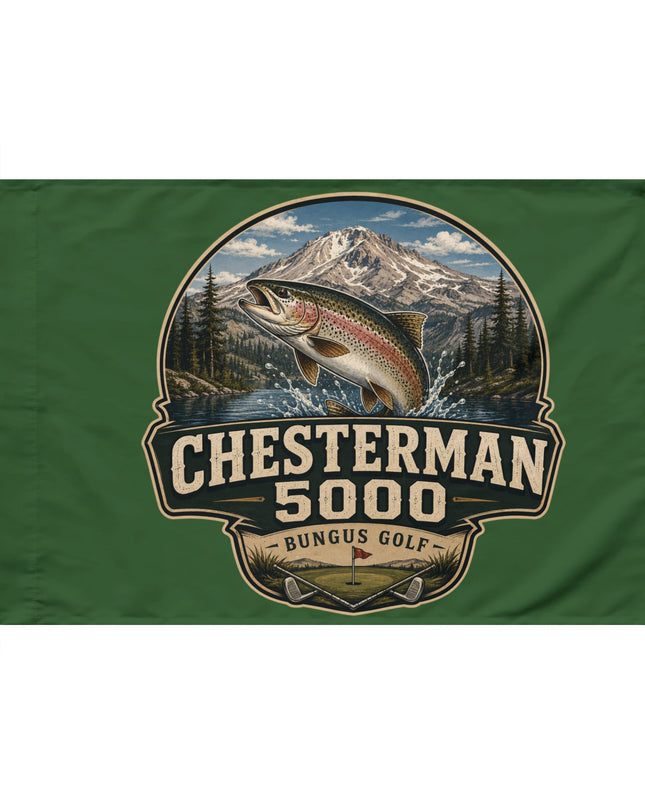 "Chesterman 5000" Double-Sided Flag