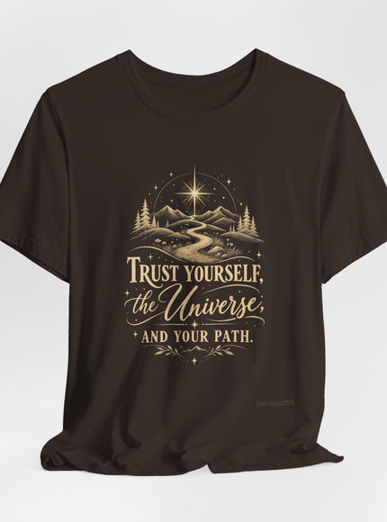 "Trust Yourself" Unisex Jersey Short Sleeve Tee