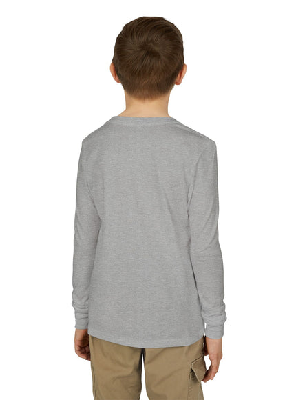 "Butterfly and Poppies" Youth Jersey Long Sleeve Tee