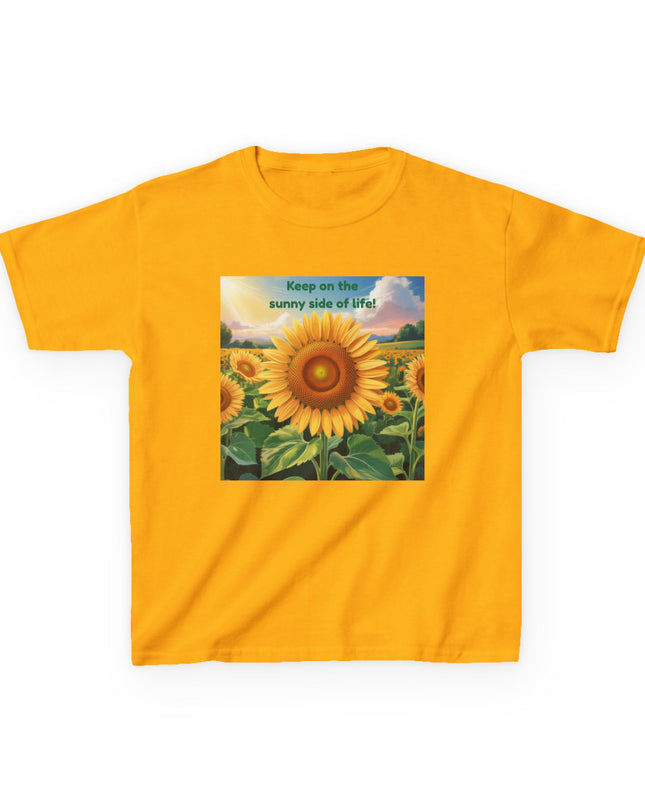 "Keep on the Sunny Side of Life" Kids Heavy Cotton Tee