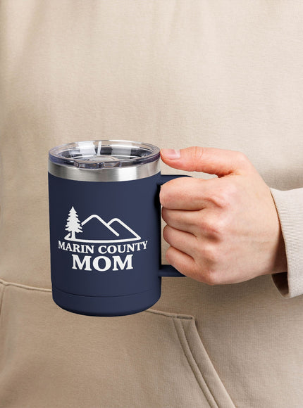 "Marin Country Mom" Coffee Mug Tumbler, 15oz