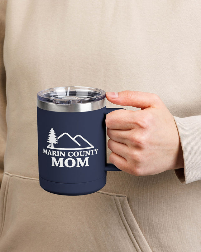 "Marin Country Mom" Coffee Mug Tumbler, 15oz