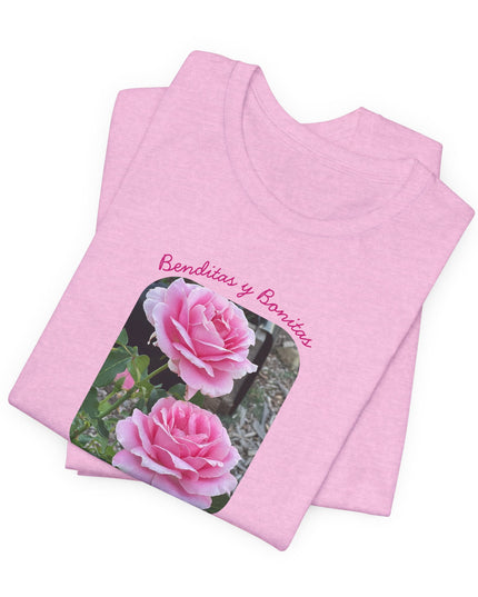 "Blessed and Beautiful" Unisex Jersey Short Sleeve Tee