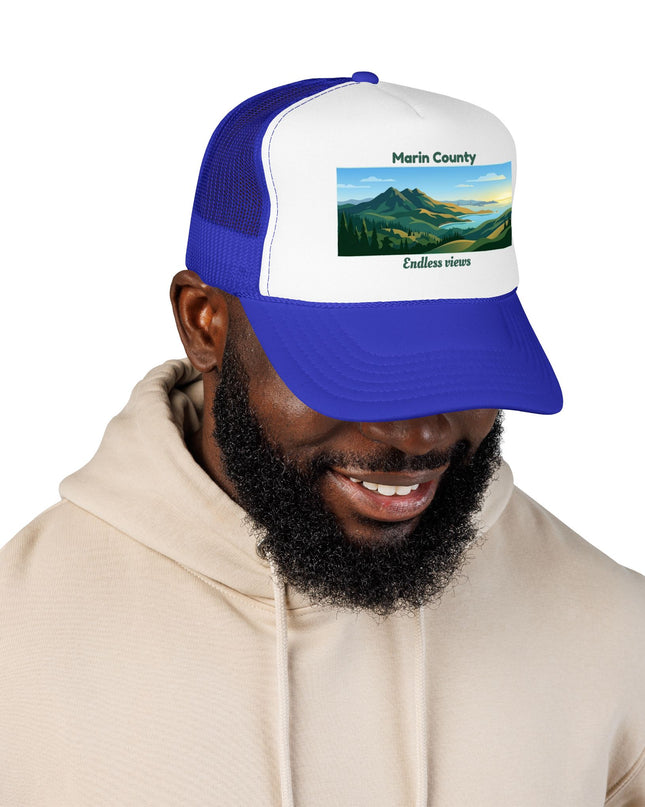 "Marin County - Endless Views" Foam Trucker Hat