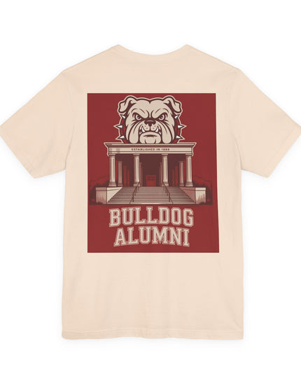 "Bulldog Alumni" Unisex Jersey Short Sleeve Tee