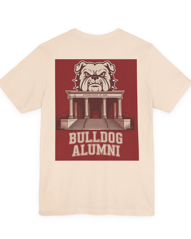 "Bulldog Alumni" Unisex Jersey Short Sleeve Tee