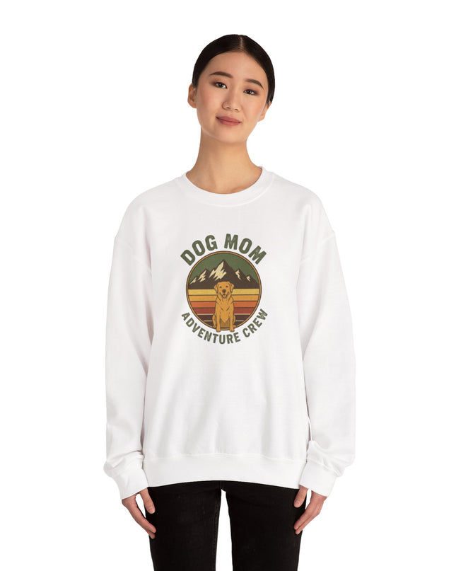 "Dog Mom Adventure Crew" Unisex Adult Sweatshirt