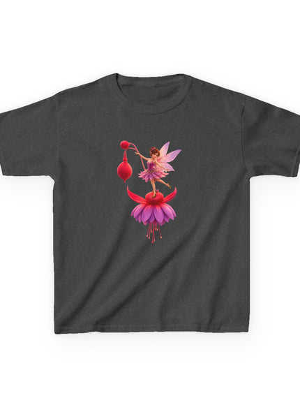 "Fuchsia Fairy" Kids Heavy Cotton Tee