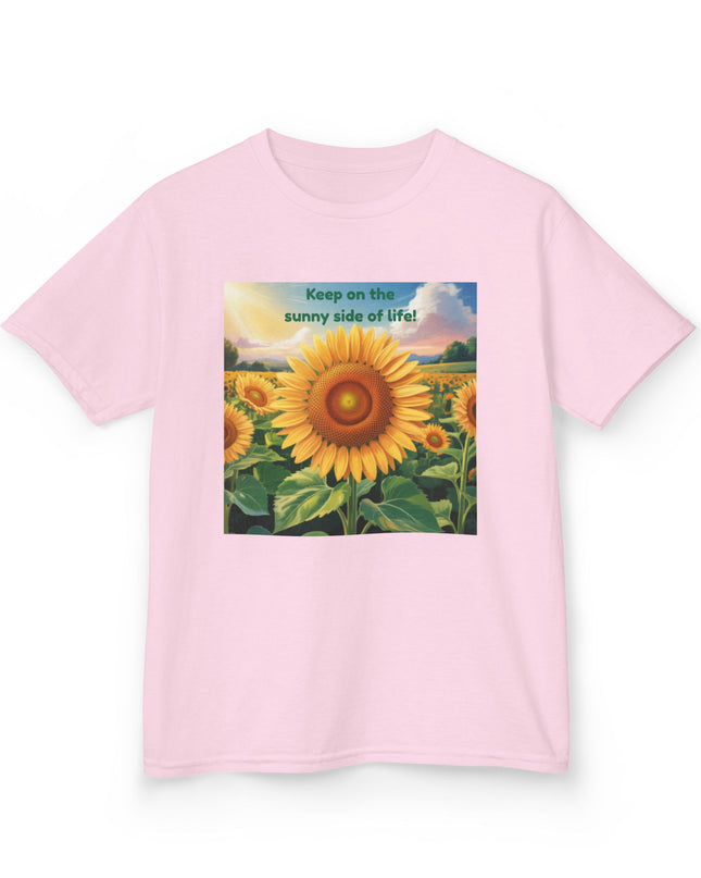 "Keep on the Sunny Side of Life" Kids Heavy Cotton Tee