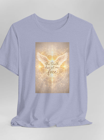 "The Truth Has Set Me Free" Unisex Jersey Short Sleeve Tee