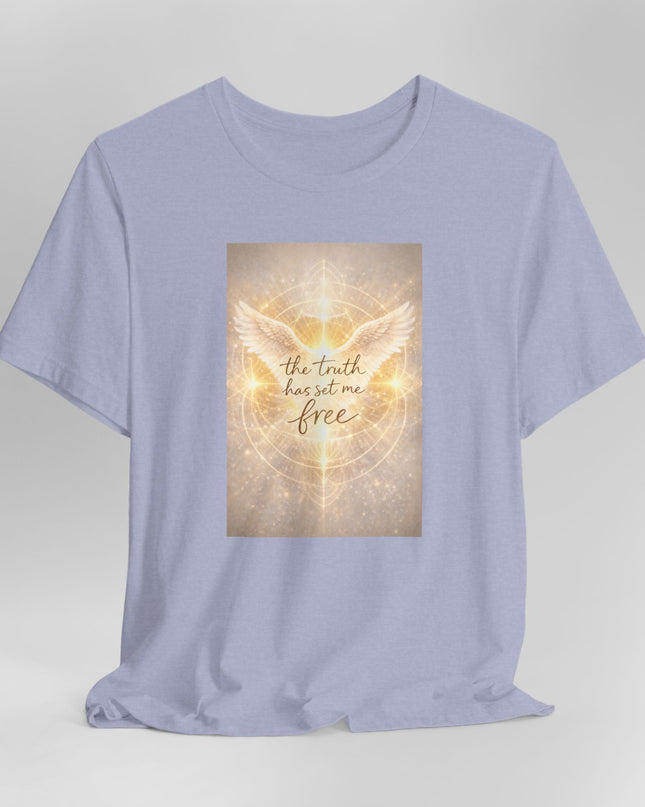 "The Truth Has Set Me Free" Unisex Jersey Short Sleeve Tee
