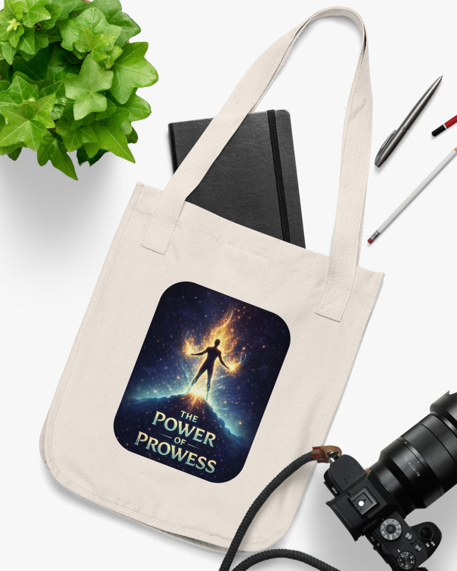 "The Power of Prowess" Organic Canvas Tote Bag