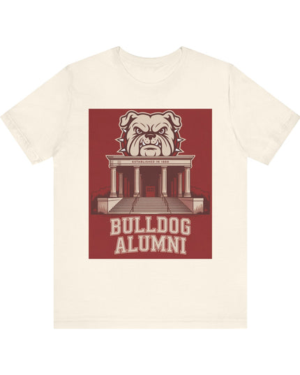 "Bulldog Alumni" Unisex Jersey Short Sleeve Tee