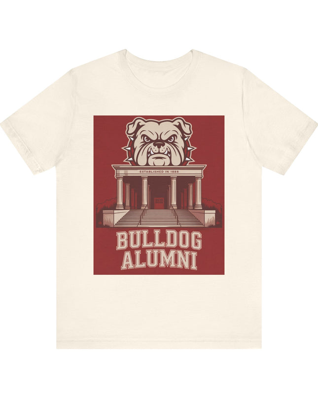 "Bulldog Alumni" Unisex Jersey Short Sleeve Tee