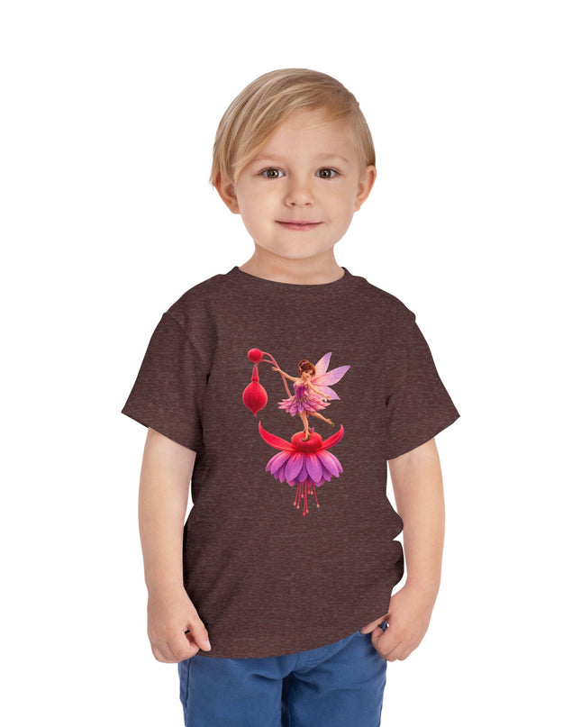 "Fuchsia Fairy" Toddler Short Sleeve Tee