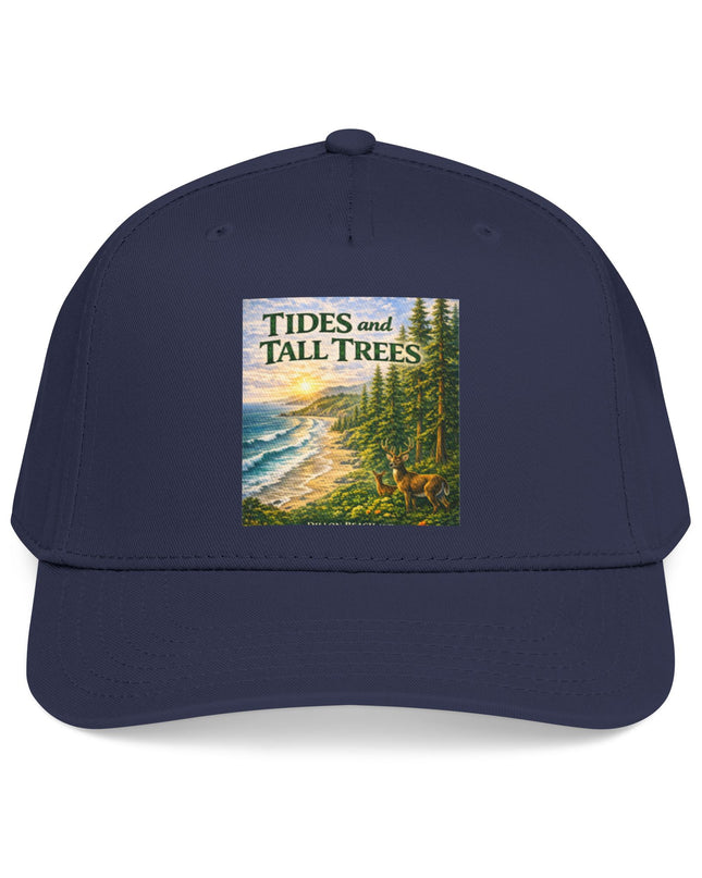 "Tides and Tall Trees" Mid Profile Baseball Cap