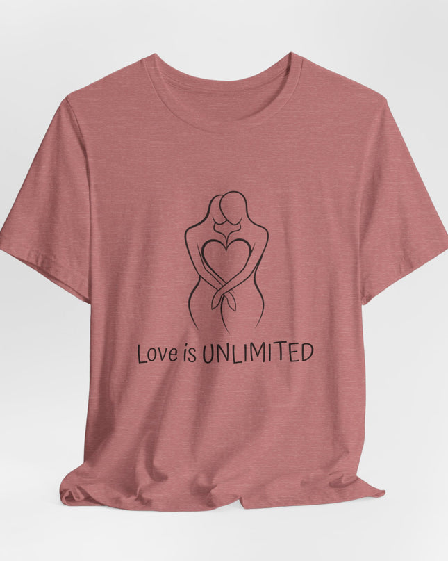 "Love is Unlimited" Unisex Jersey Short Sleeve Tee