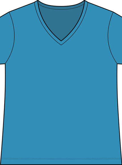 "Rooted in my Centerpoint" Women's Fine Jersey V-Neck Tee