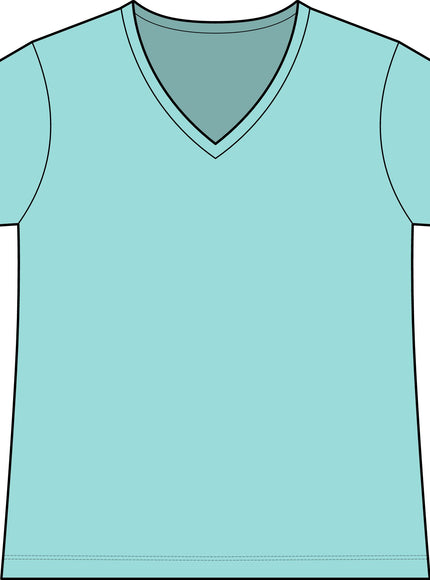 "Rooted in my Centerpoint" Women's Fine Jersey V-Neck Tee