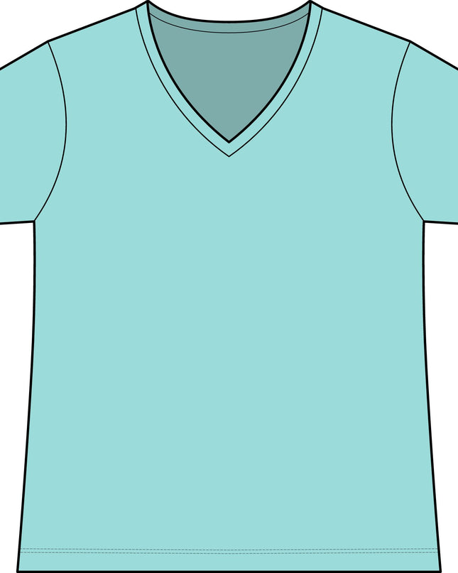"Rooted in my Centerpoint" Women's Fine Jersey V-Neck Tee