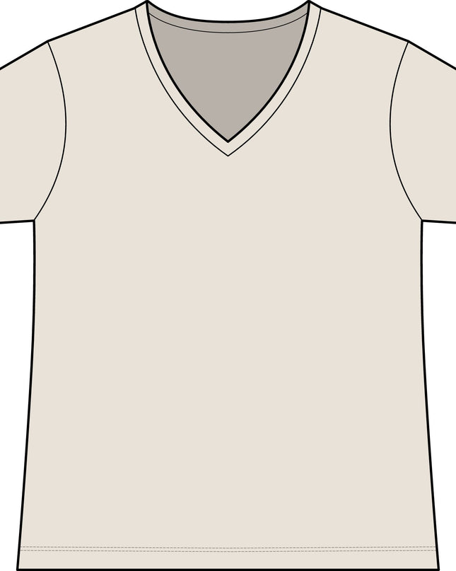 "Rooted in my Centerpoint" Women's Fine Jersey V-Neck Tee