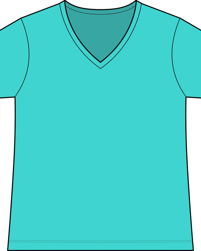 "Rooted in my Centerpoint" Women's Fine Jersey V-Neck Tee