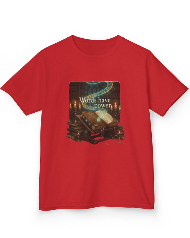 "Words Have Power" Kids Heavy Cotton Tee