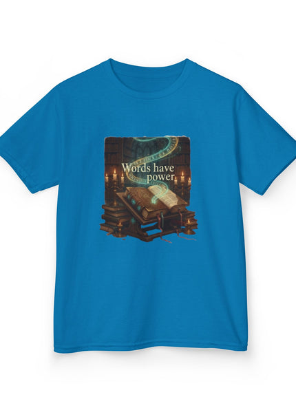 "Words Have Power" Kids Heavy Cotton Tee