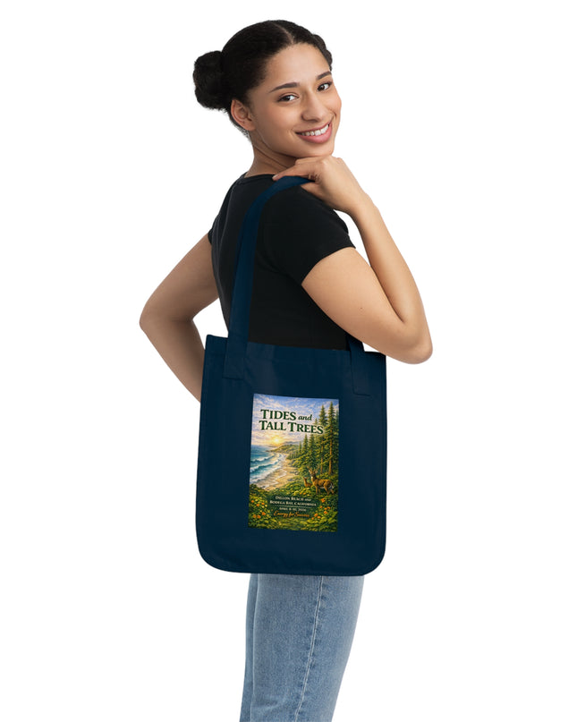 "Tides and Tall Trees" Organic Canvas Tote Bag