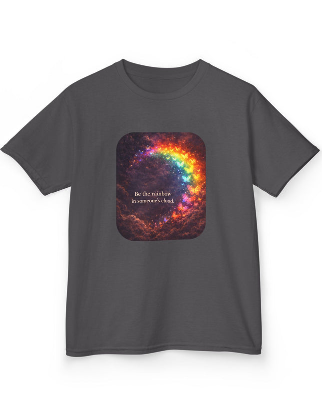 "Be the Rainbow in Someone's Cloud" Kids Heavy Cotton Tee