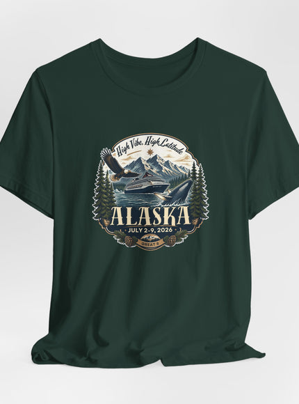 "Alaska" Unisex Jersey Short Sleeve Tee