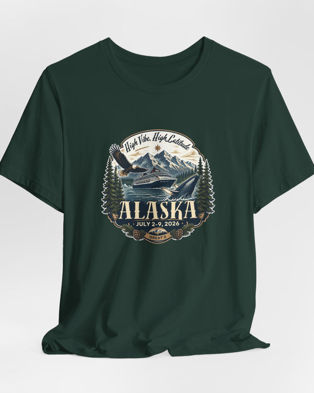"Alaska" Unisex Jersey Short Sleeve Tee