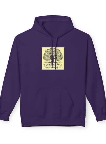"Grateful For What Already Is" Unisex Midweight Softstyle Fleece Hoodie