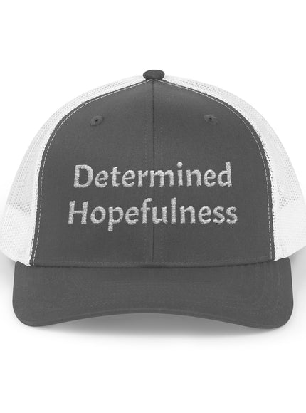 "Determined Helpfulness" Snapback Trucker Cap