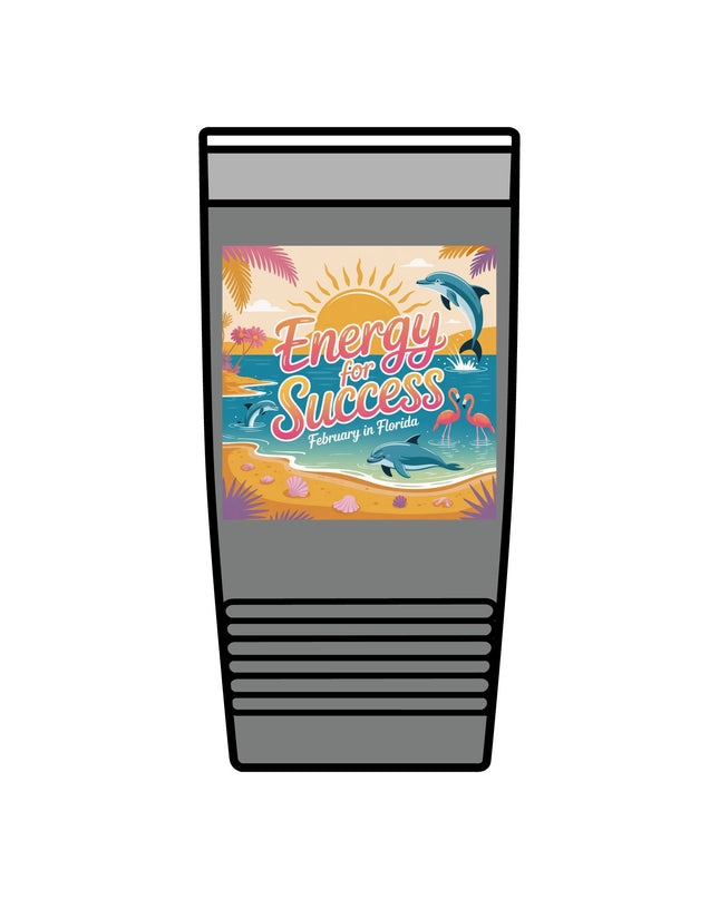 "February in Florida, Energy for Success" Insulated Tumbler, 20oz