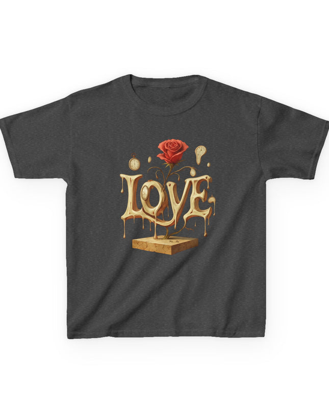 "Love (Salvador Dali style)" Kids Heavy Cotton Tee