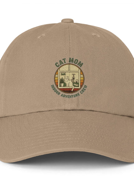 "Cat Mom Adventure Crew" Clean Up Cap