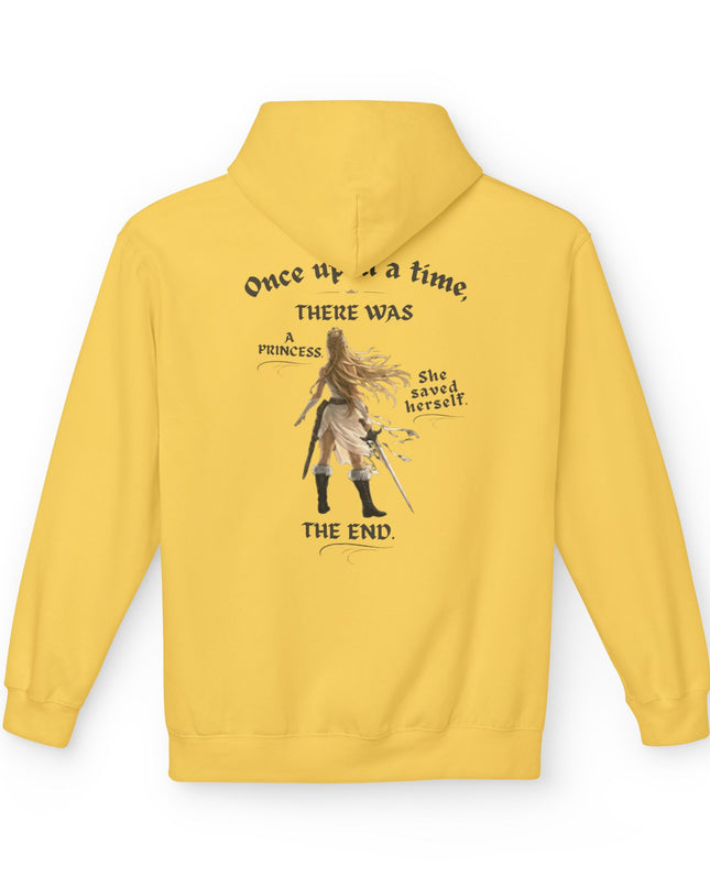 "Once Upon a Time V2" Front and Back Unisex Midweight Softstyle Fleece Hoodie