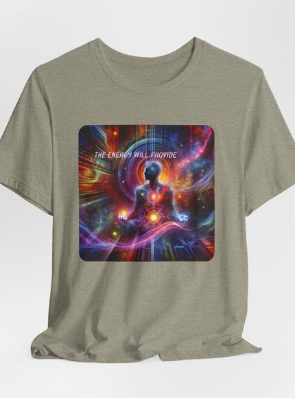 "The Energy will Provide, (Energy for Success)" Unisex Jersey Short Sleeve Tee