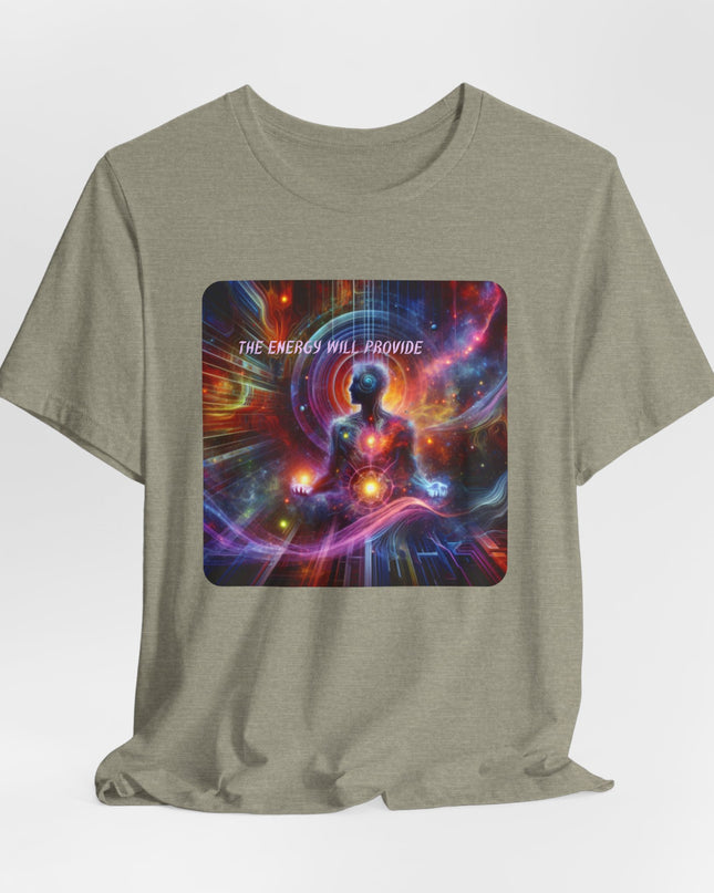 "The Energy will Provide, (Energy for Success)" Unisex Jersey Short Sleeve Tee