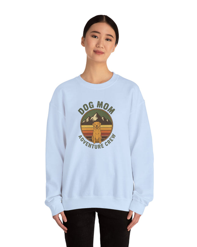 "Dog Mom Adventure Crew" Unisex Adult Sweatshirt