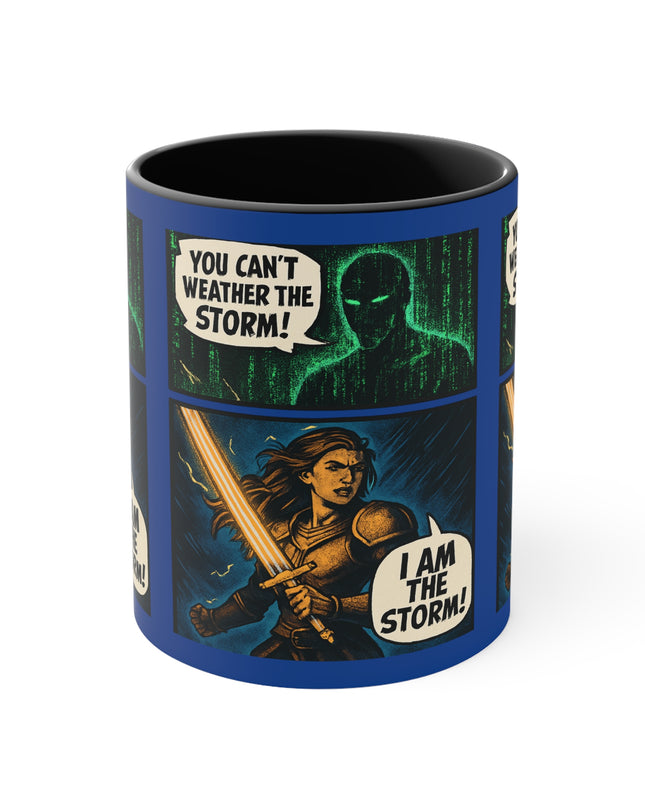 "I Am the Storm" Accent Mug