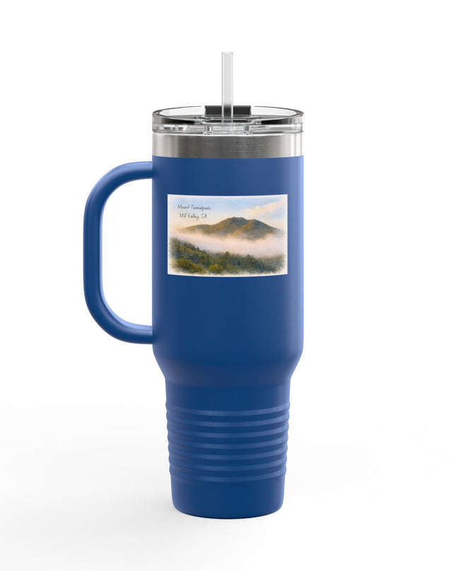 "Mount Tamalpais, Mill Valley, California" Insulated Travel Mug, 40oz